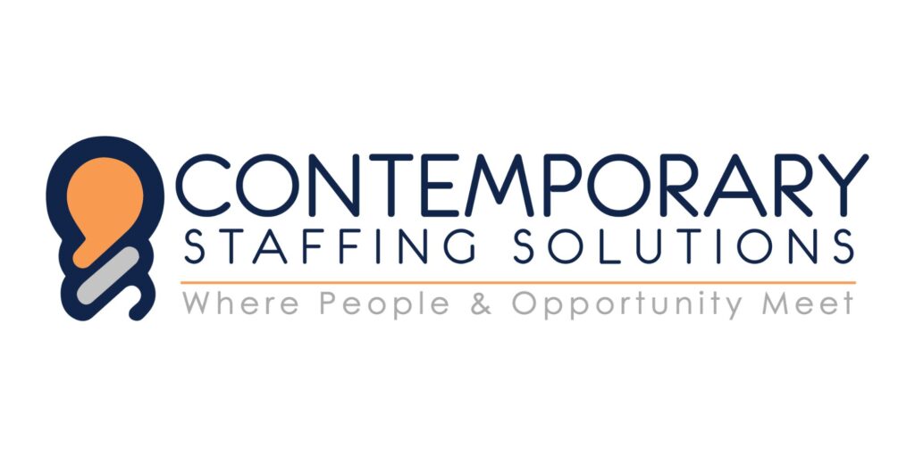 Contemporary Staffing Solutions Logo and Brand Identity