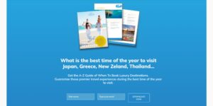 Cerulean World Travel - Active Campaign Lead generation