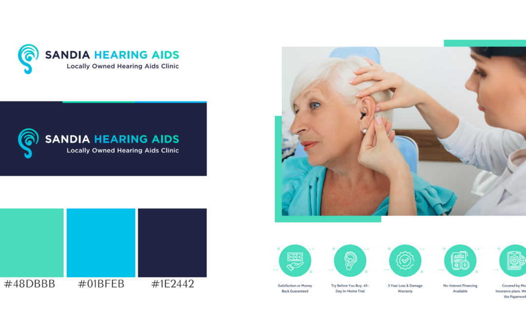 Sandia Hearing Aids Center Brand guide