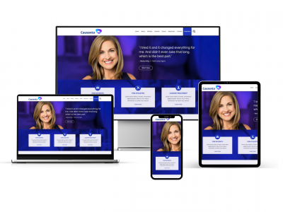 Causenta Website Design